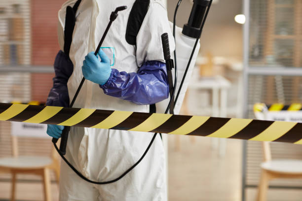 Professional Biohazard Cleanup technician working in Oconto, NE